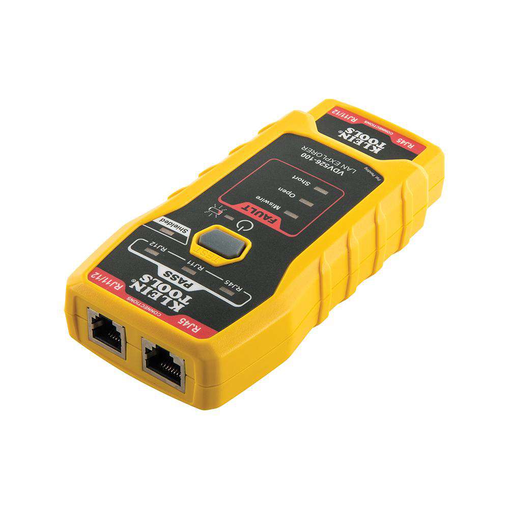 Klein Tools VDV526-100 LAN Explorer™ Data Cable Tester with Remote - Edmondson Supply