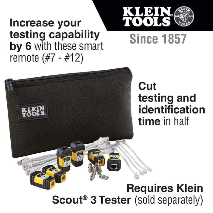 Klein Tools VDV770-851 Test + Map™ Remotes (#7 - #12) Expansion Kit for Scout® Pro 3 Tester - Edmondson Supply