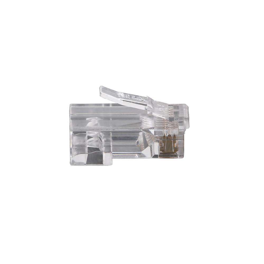 Klein Tools VDV826-702 Pass-Thru™ Modular Data Plug, CAT5E, 50-Pack - Edmondson Supply