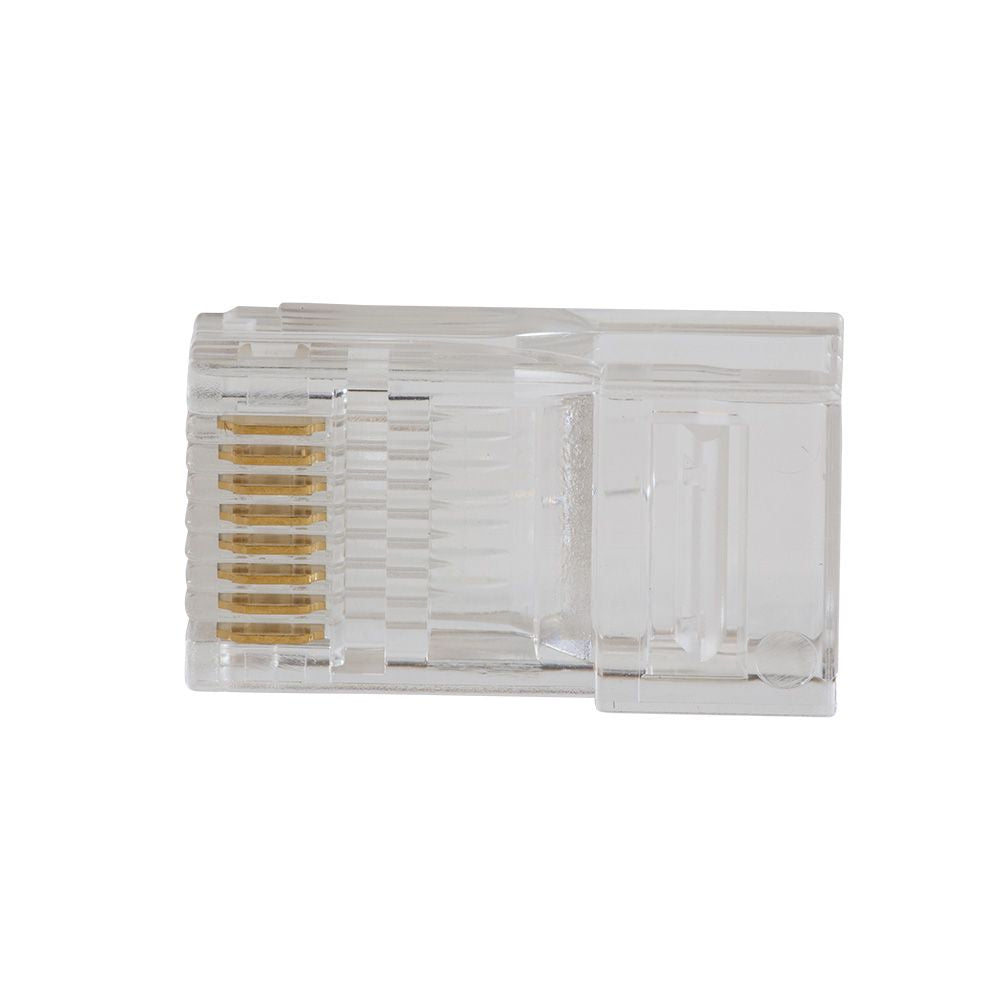 Klein Tools VDV826-703 Pass-Thru™ Modular Data Plug, RJ45-CAT6, 50-Pack - Edmondson Supply