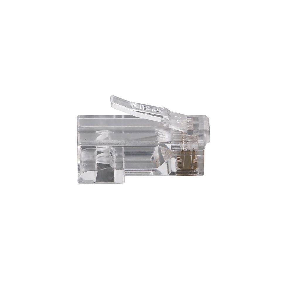 Klein Tools VDV826-703 Pass-Thru™ Modular Data Plug, RJ45-CAT6, 50-Pack - Edmondson Supply