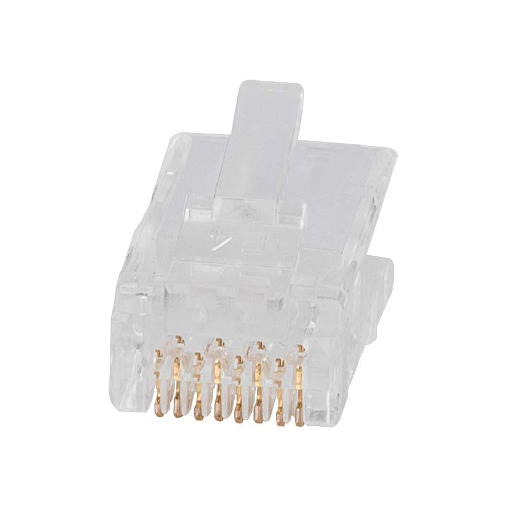 Klein Tools VDV826-704 Pass-Thru™ Modular Data Plugs, RJ-45-CAT6A, UTP, 50-Pack - Edmondson Supply