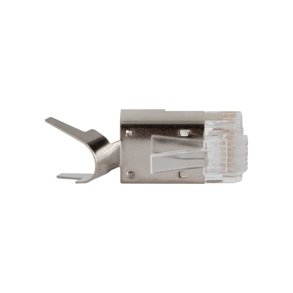 Klein Tools VDV826-754 Pass-Thru™ Modular Data Plug, RJ45-CAT6A, Shielded (STP), 100-Pack - Edmondson Supply