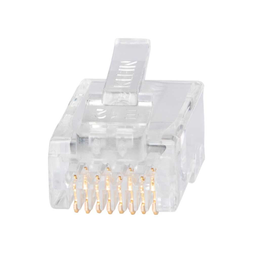 Klein Tools VDV826-764 Pass-Thru™ Modular Data Plugs, RJ45-CAT6A, UTP 200-Pack - Edmondson Supply