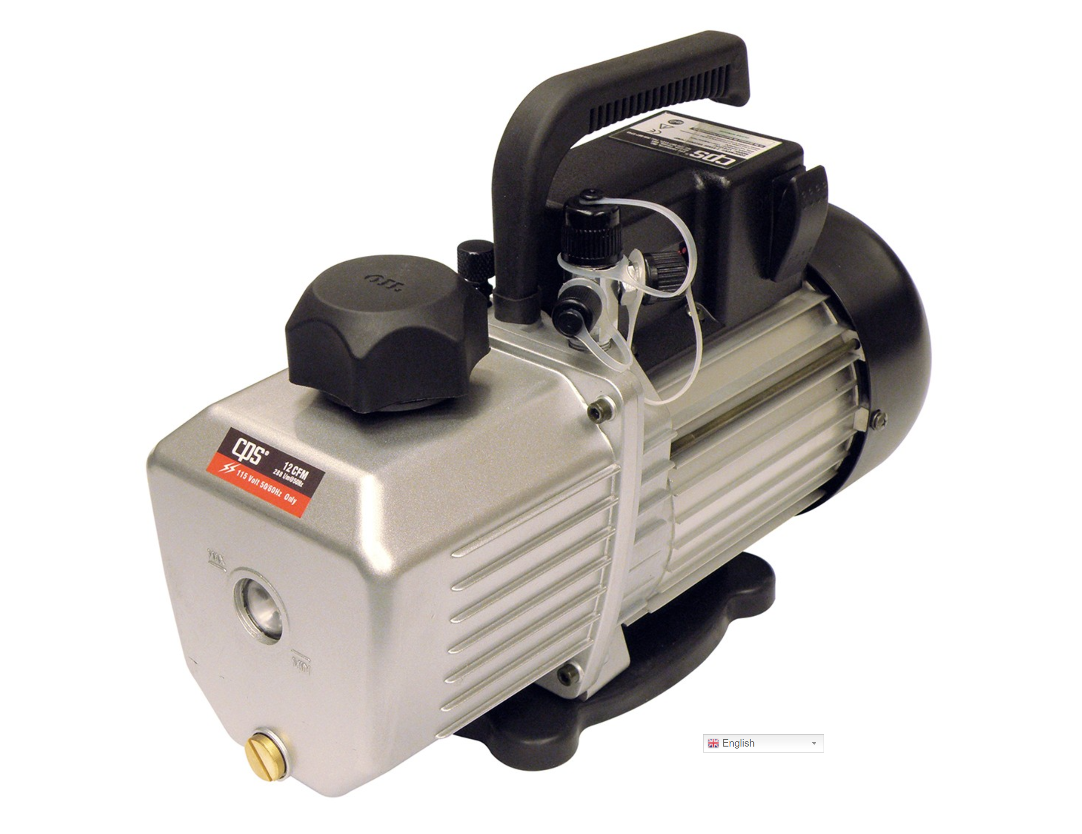 CPS VPS12DU Pro-Set® 12CFM Sparkless Ignition Proof Vacuum Pump - Edmondson Supply