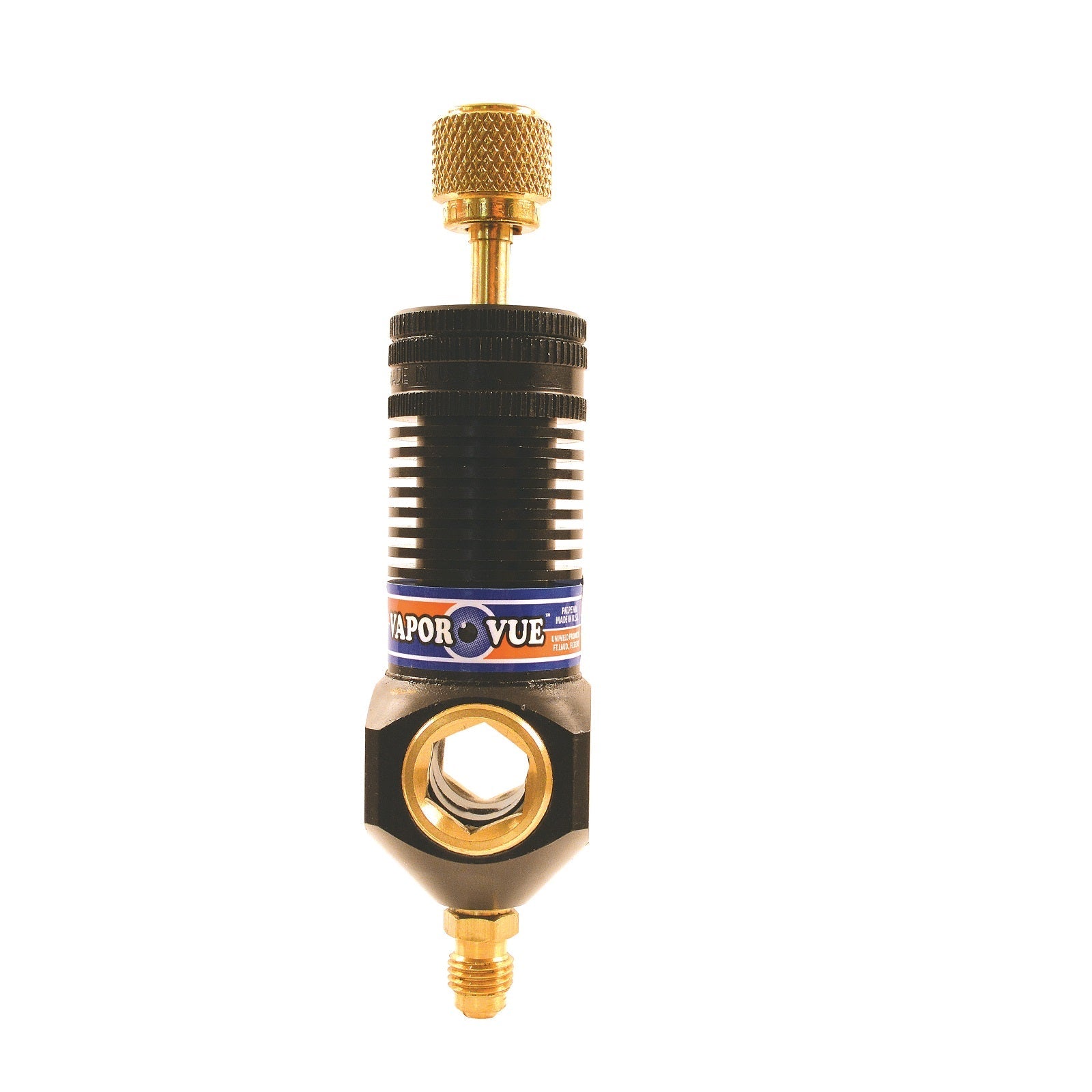 Uniweld VV1 Vapor Vue® Visible Vapor Charging Device with 1/4" Flare Fitting -Edmondson Supply