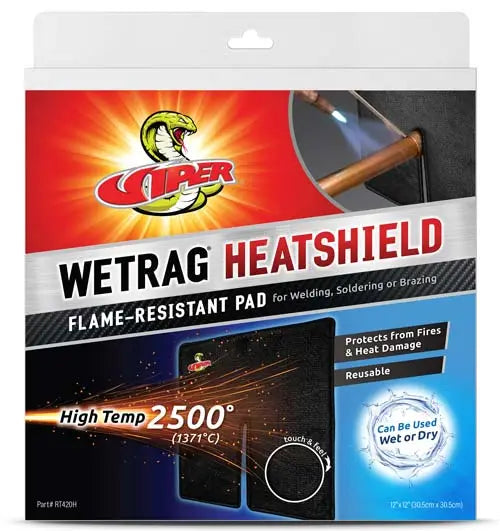 Refrigeration Technologies RT420H Viper WetRag Heatshield- Flame-Resistant Pad - Edmondson Supply
