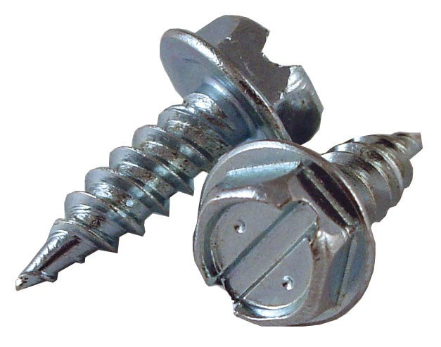 Malco Tools HW7X1/2ZG Zip-in® Self Piercing Sheet Metal Screws, #7 x 1/2, 100 Count - Edmondson Supply